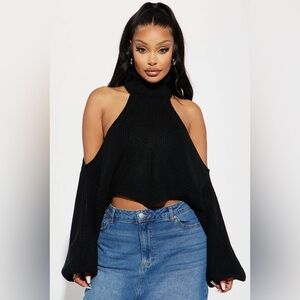 Chic Black Women's Sweater